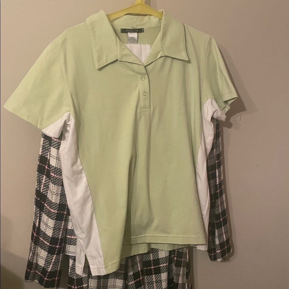 Avalon Mint Green Polo Shirt